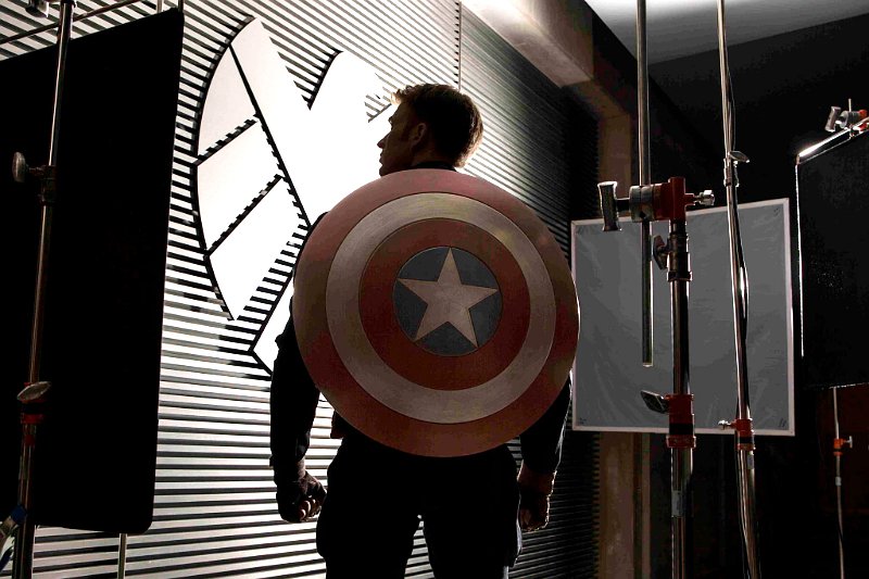 Het schild van Captain America uit Captain America: The Winter Soldier