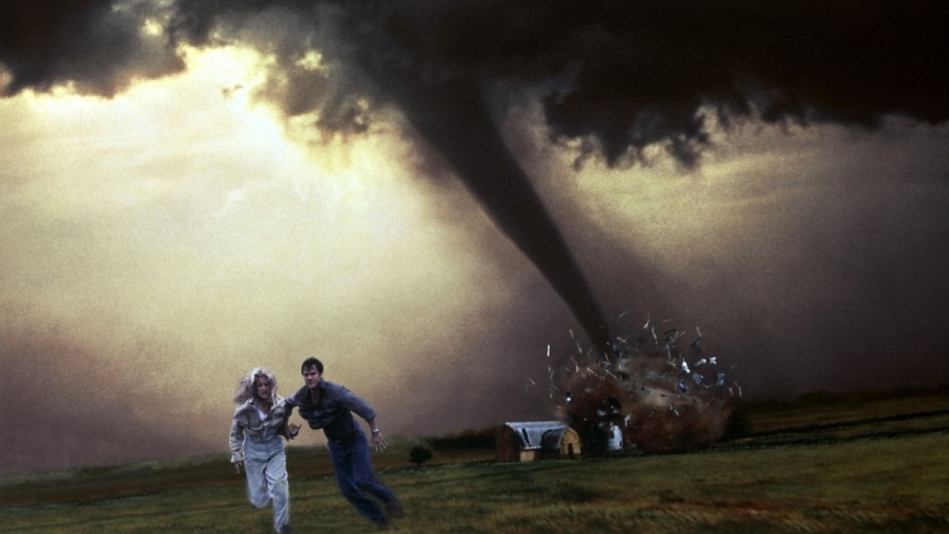 Tornado in de film twister