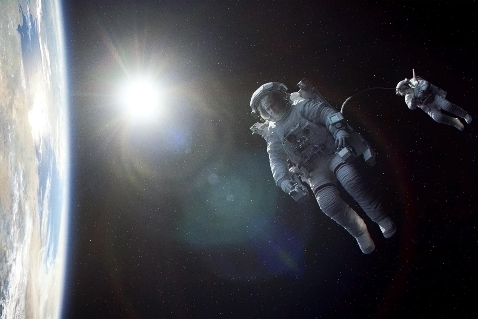 Gravity - George Clooney zoeft door de ruimte